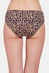Rosaline Pure Cotton Full Coverage Slim Elastic Brief (Pack of 3)- Scribble Print — thumbnail 6